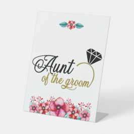 Blommigt Moster i groomen