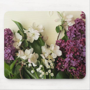 Blommigt Mousepad Musmatta