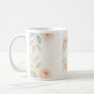 Blommigt Mugg