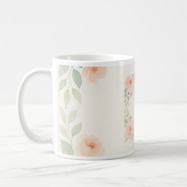 Blommigt Mugg (Vänster)