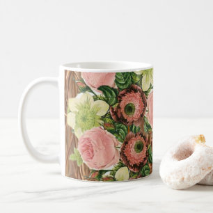 Blommigt Mugg