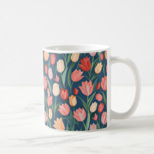 Blommigt Mugg