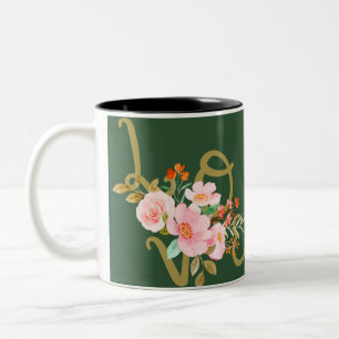 blommigt mugg