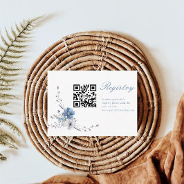 Blommigt Något blått innan jag gör Möhippans regis Tilläggskort