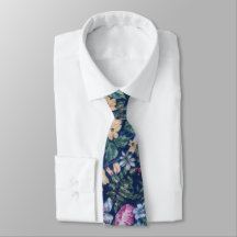 Blommigt Neck Tie