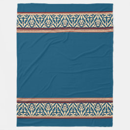 Blommigt nomadic Central Asian Fleece Blanket