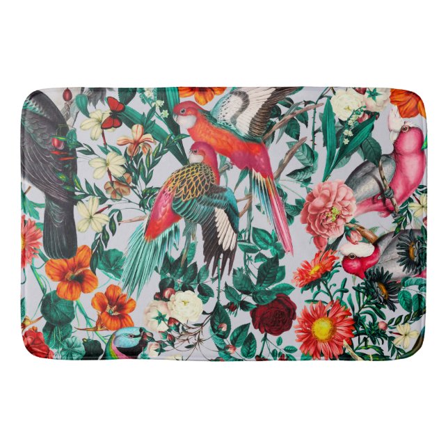 BLOMMIGT OCH BIRDS XIV-II BADRUMSMATTA (Framsidan)