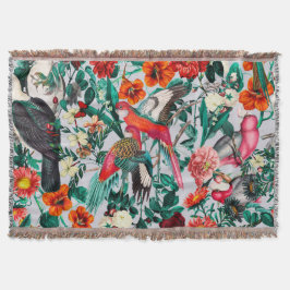 BLOMMIGT OCH BIRDS XIV-II FILT