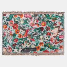 BLOMMIGT OCH BIRDS XIV-II