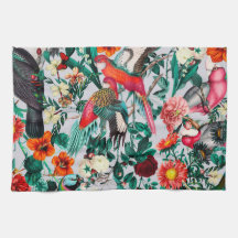 BLOMMIGT OCH BIRDS XIV-II