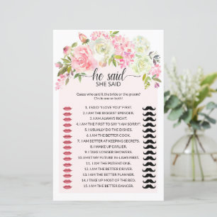 Blommigt och Cream sa att hon sa Möhippa Game