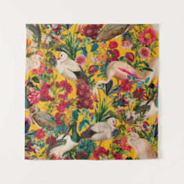 BLOMMIGT OCH FÅGLAR XVIII