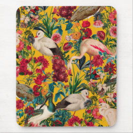 BLOMMIGT OCH FÅGLAR XVIII MUSMATTA