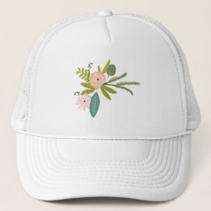 Blommigt och fauna truckerkeps