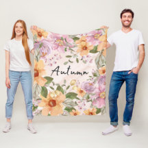 Blommigt och Grönt för skriptRosa för elegant höst