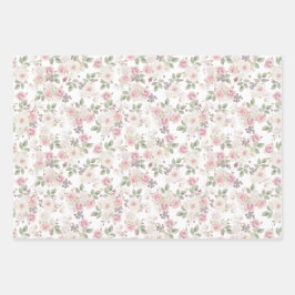 Blommigt och Guld Snöre Bröllop