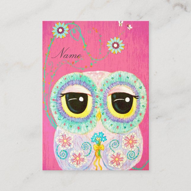 Blommigt Önskemål Rådkort (Framsida)