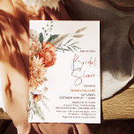 Blommigt Orange Brown Fall i Kärlek Möhippa Inbjudningar<br><div class="desc">Blommigt Orange Brown Fall i Kärlek Inbjudningskort för möhippan Fall orange i fetstil i färgad, brunt och grädde färgad sjunker i blommigt kärlek med en underbar inbjudningskort för möhippan blommigt med höstlöv. Denna nedgång i kärlek inbjudningskort för möhippan har också ett modernt kalligrafi i ett faux-kopparfilter och är idealiskt för...</div>