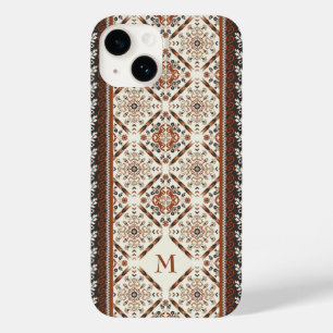 Blommigt Oriental Ethnic Mönster