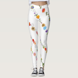 Blommigt Original Art Leggings