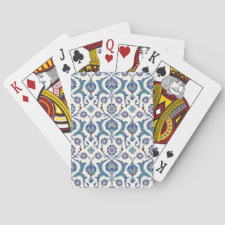 Blommigt Ornament: Traditional Arabiska Mönster. Casinokort