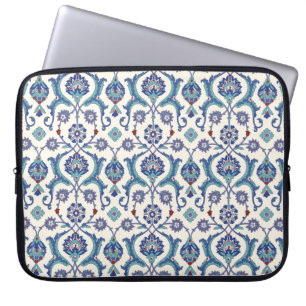 Blommigt Ornamental mönster. Traditionell arabisk  Laptop Fodral