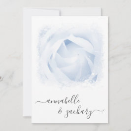 *~* Blommigt OSA + QR Ro AR8 Bröllopsinbjudan Inbjudningar