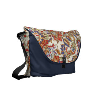 Blommigt Paisley Kurir Väska