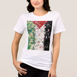 Blommigt Palestina Karta - Fri Palestina Karta T-s T Shirt
