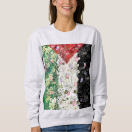 Blommigt Palestina Karta - Fri Palestina Karta T-s T Shirt