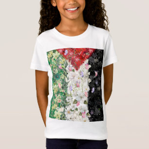 Blommigt Palestina Karta - Fri Palestina Karta T-s T Shirt