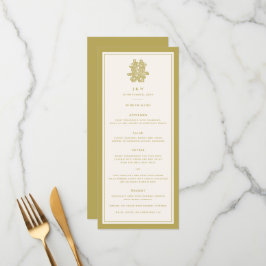 Blommigt Papper cut Dubbla Lycka kinesiska Bröllop Meny