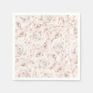 Blommigt Pappersservett