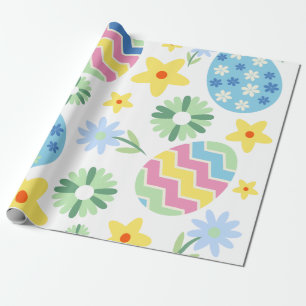 Blommigt Påsk Presentpapper