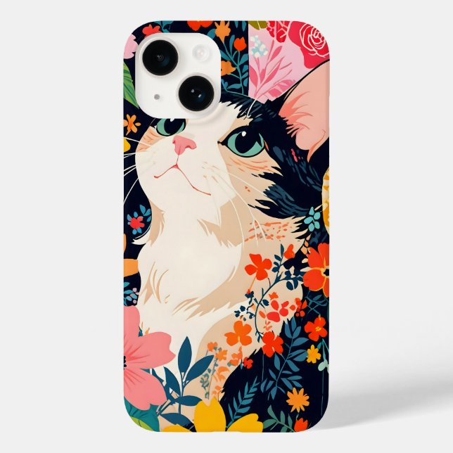Blommigt Patchwork Cat (Baksida)