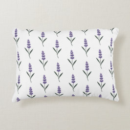 Blommigt Patern Pillow Prydnadskudde