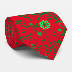 Blommigt pattern.01.FR.Green Red BG Slips