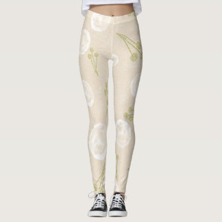 Blommigt Patterned Leggings