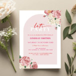 Blommigt Peonies och Ro 30års födelsedag inbjudan<br><div class="desc">Designad att samordna med vår Peony Rosor Collection, den här 30års födelsedag-inbjudan har fantastiska ro och peonabyketter med klassisk text. Det pulserande färgen i ro gör att inbjudan öga fångar och är unik. Om du vill göra en mer avancerad anpassning av den här designen, t.ex. ändra layout, teckensnitt eller storlek...</div>