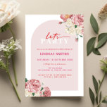 Blommigt Peonies och Ro 40-årsinbjudan Inbjudningar<br><div class="desc">Designad att samordna med vår Peony Rosor Collection, den här 40-årsfestinbjudan innehåller fantastiska ro och peonabyketter med klassisk text. Det pulserande färgen i ro gör att inbjudan öga fångar och är unik. Om du vill göra en mer avancerad anpassning av den här designen, t.ex. ändra layout, teckensnitt eller storlek text,...</div>