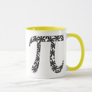 Blommigt Pi Mugg