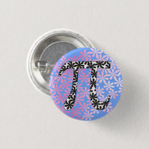 Blommigt Pi-symbol