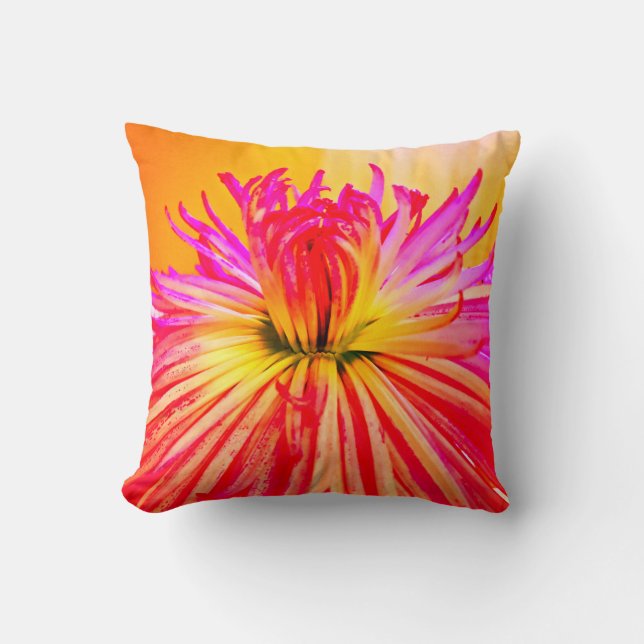 Blommigt Pillow från Tamara Diaz Art  Kudde (Framsida)