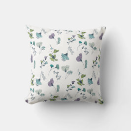 Blommigt Pillow Kudde