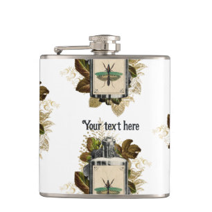 Blommigt Poison Lotion Halloween Gothic Fickplunta