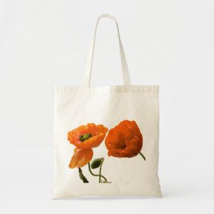 Blommigt Poppy Flower Bridesmaid Gift Favor Bröllo Tygkasse