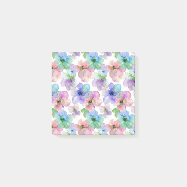 Blommigt Post-it Block (Framsida)