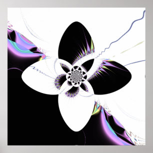 Blommigt Poster