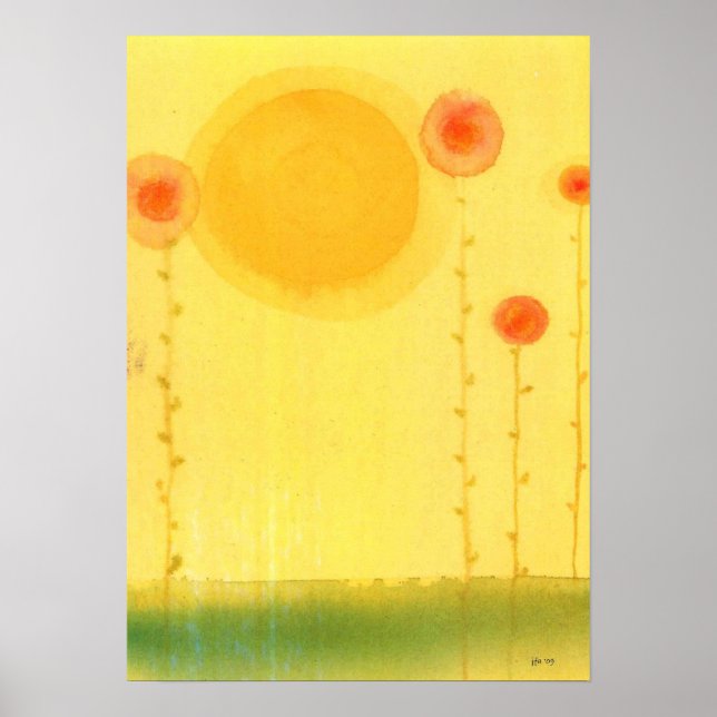 Blommigt Poster (Framsidan)