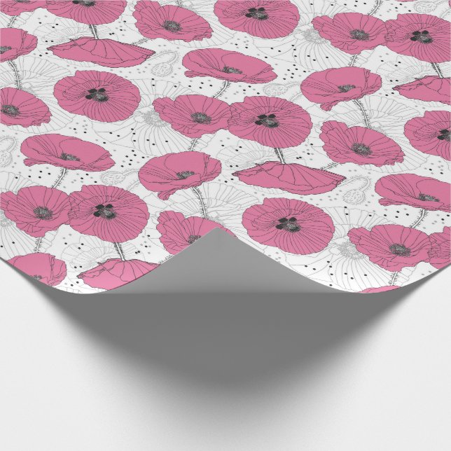 Blommigt Presentpapper (Hörn)
